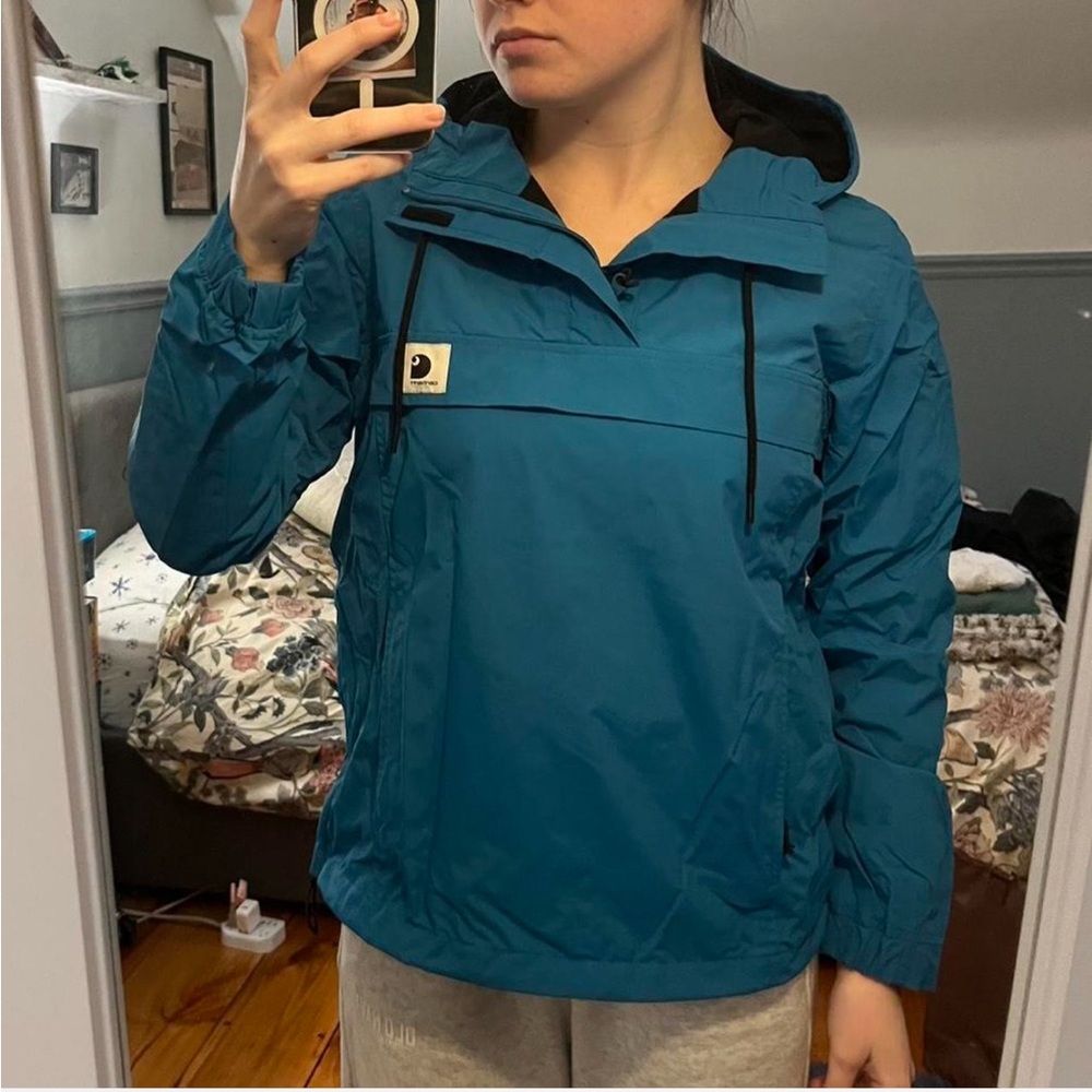 Carhartt Blue Rain Coat
